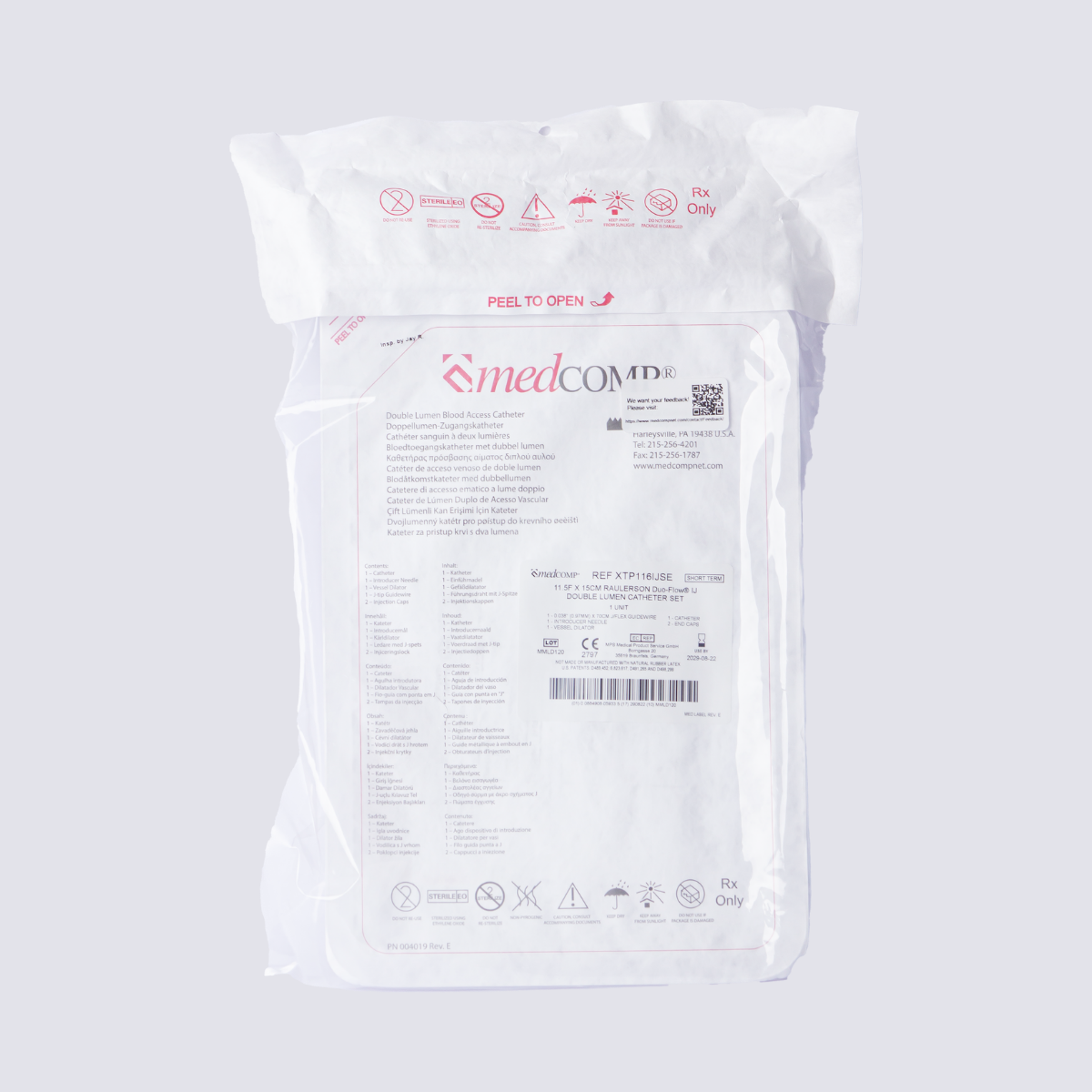 Catéter Temporal Curvo Doble Lumen - Imagen 4